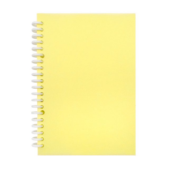 CAROOTU Sticker Collecting Album Reusable Sticker Book 40 Sheets A4/A5 PU Leather Cover for Scrapbook