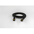 thumbnail image 2 of Dura Faucet DF-SA200-MB Shower Head Hose 60” Length Matte Black/Stainless Steel, 2 of 3