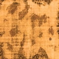 thumbnail image 1 of Ahgly Company Indoor Square Abstract Orange Modern Area Rugs, 7' Square, 1 of 4