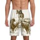thumbnail image 1 of Balery Cattle Drive By Two Cowboys Pantalones cortos de pijama de punto de algodón para hombre con cinturilla y bolsillos-X-Large, 1 of 6