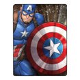 thumbnail image 1 of Marvel Comics Captain America Our Captain 46 X 60 Silk Touch Throw, 1 of 1