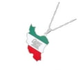 thumbnail image 2 of keepw Iran Map Pendant Necklace Unique Gift For Special Occasions Iran Pendant Necklaces Good Gifts Rigid color 1Set, 2 of 6