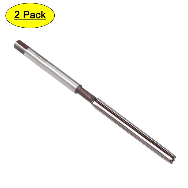 Unique Bargains Straight Shank H8 Chucking Reamer 4mm Cutting Dia 6 Flutes Hand Milling Cutter Tool 2Pcs