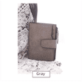 thumbnail image 2 of Cartera de estudiante con hebilla vintage, con múltiples tarjetas, cierre de cremallera, monedero corto para mujer, 2 of 5