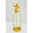 thumbnail image 3 of Vintage Pair Gold Metal Angels Christmas Candle Holder Tabletop or Mantel w/Halo and Wings Tealight Candle Holder Vintage Decorative Candle Holder for Home Centerpiece, Tealight Candle Holder, 3 of 4