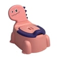 thumbnail image 1 of Baño Entrenador Bacinica The Baby Shop  diseño de dinosaurio con tapa Rosa, 1 of 6