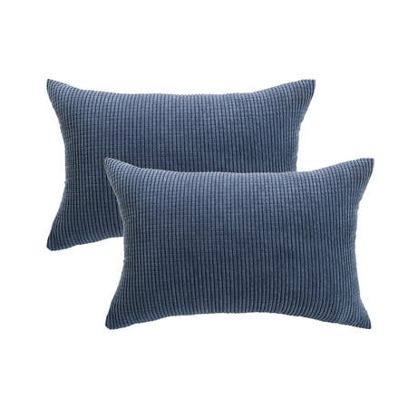 Cushion Covers Stripe Decoration Throw Pillow Case 12 X 18 Inch
