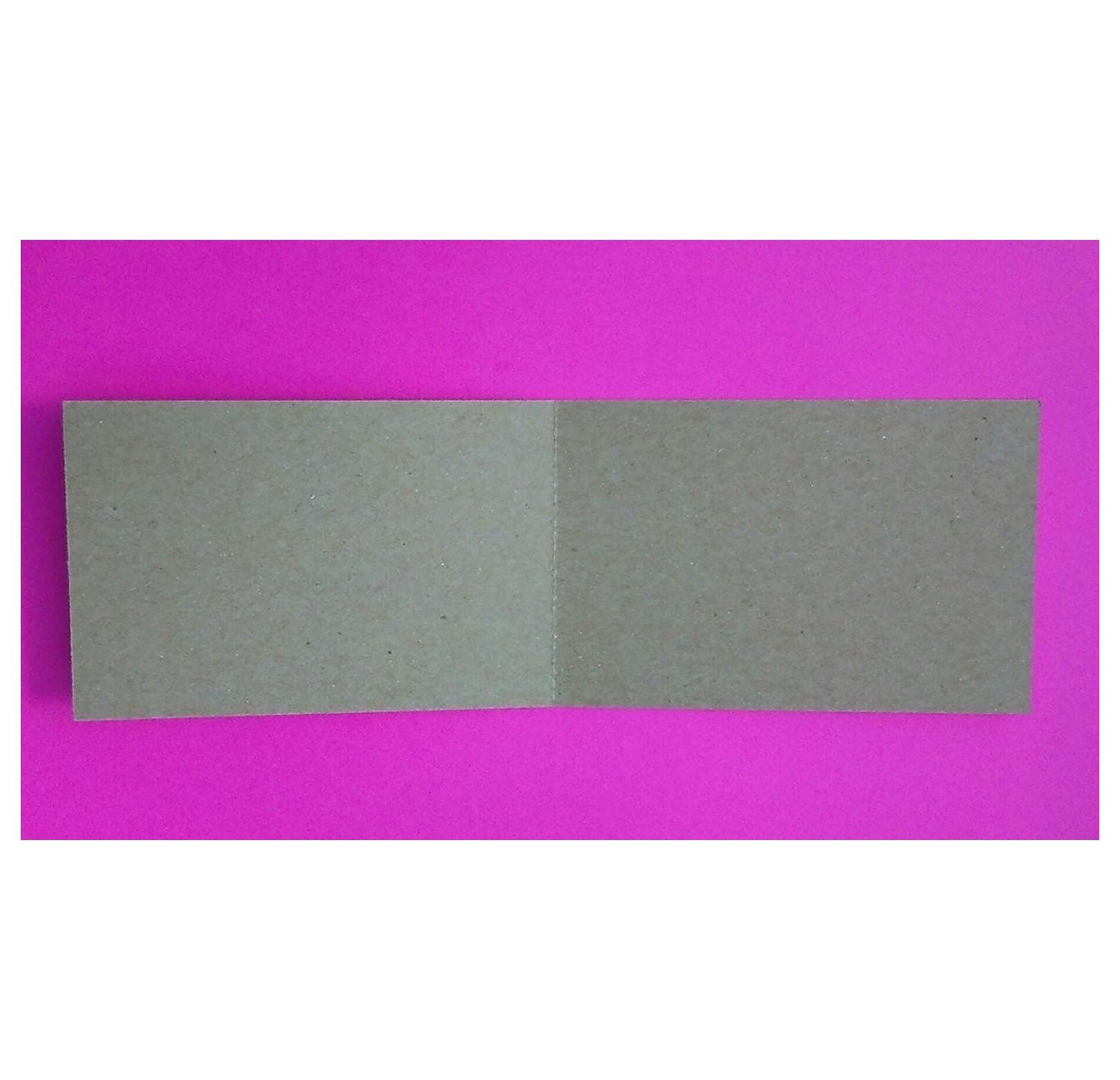 700 Cardboard Sleeves Folded Flat Vending 3" x 4.5" Sports Card Folders Mail Shipping Stiffeners Insert white One Size