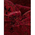 thumbnail image 4 of Unique Loom Tekke Collection Area Rug - Zeravshan (4' 1" x 6' 1" Rectangle Red/Black), 4 of 7