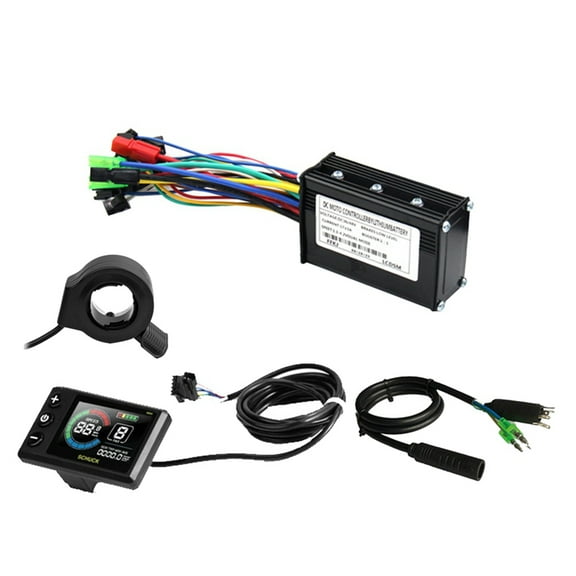 Three Mode Ebike Sine Wave Controller 17A with Speed Limit Function S869 LCD Display Electric Bike Part