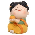 thumbnail image 4 of Tang Dynasty Palace Lady Figuritas Estatua Artesanía De Resina Hecha A Mano Tang Lady Escultura Regalo Creativo De Moda Escritorio Miniatura Adorno Para El Hogar Para Restaurante Oficina Advancent HA028061-01, 4 of 7