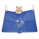 thumbnail image 1 of Alfombrilla para para Gatos, Alfombrilla Grande para Atrapar para Gatos, Suave para Patas los Gatitos, Alfombrilla para Caja Que Mantiene el Suelo Limpio, Azul, 1 of 7
