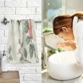 thumbnail image 7 of Yayeee 2 Pack Hand Towels for Bathroom 100% Cotton 16" x 28" Soft Absorbent Kitchen Towel, Red Floral Pattern, 7 of 7