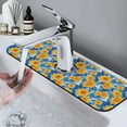 thumbnail image 7 of Sikiie Ocean Wave Sunflower Splash Guard for Sink Faucet-1 PC Super Absorbent Fast Drying Mat Sink Gadgets-Splash Guard for Kitchen, Sink Mat, 7 of 7