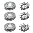thumbnail image 1 of Pour Flyco Rasoir FR8, Têtes de Remplacement pour Rasoir Électrique, Lames de Remplacement Étanches pour Rasoir Homme, Lot de 3, 1 of 7