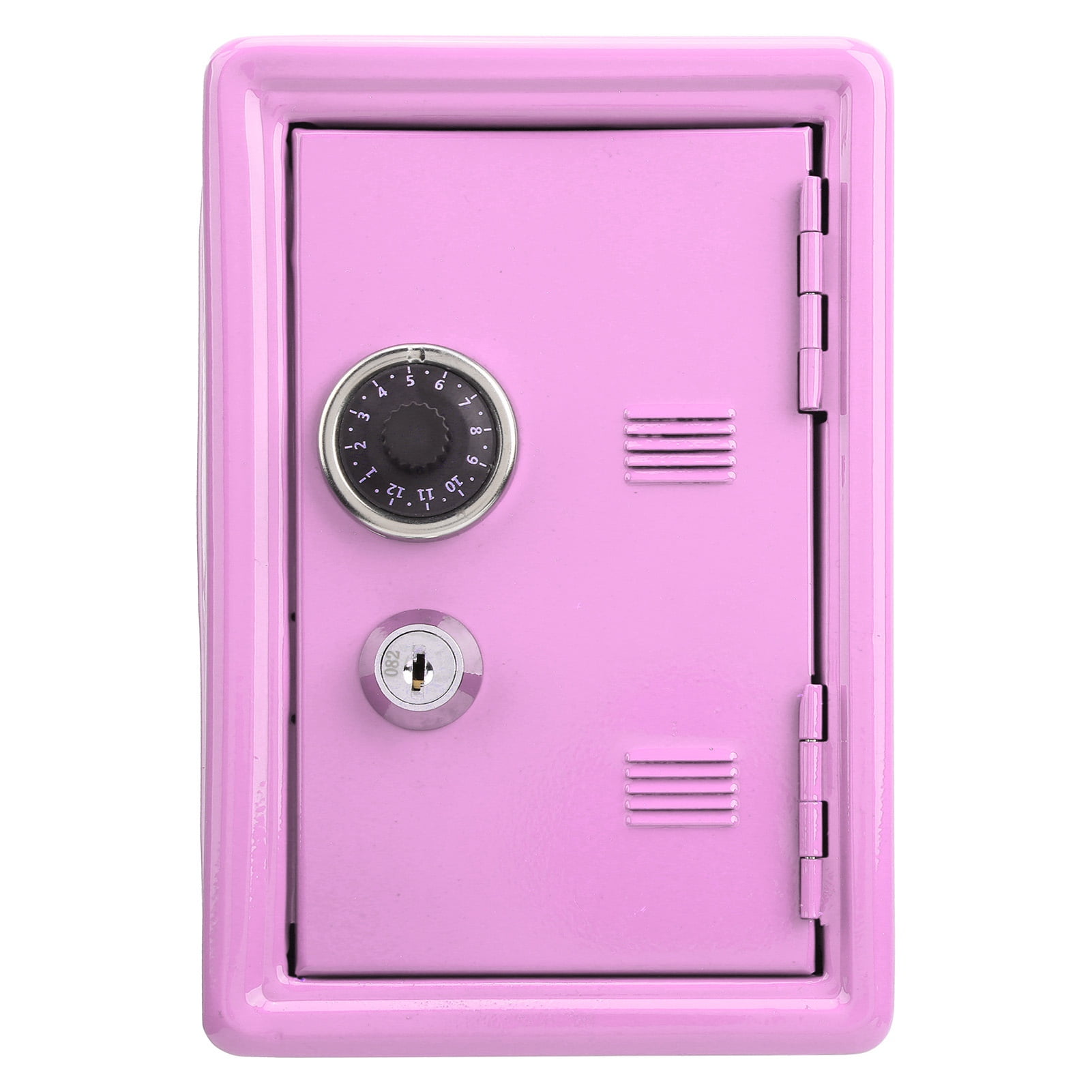 7” H... Kid's Coin Bank Locker Safe with Single Digit Combination Lock and Key 
