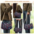thumbnail image 4 of FORMRS Womens Shoulder Bag with Chain Strap Clutch Purse Cute Tote Handbag, Red Starry Pattern, 4 of 7
