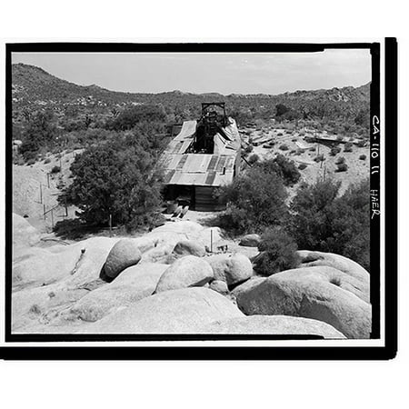 Historic Print, Wall Street Gold Mill, Twentynine Palms vicinity, San Bernardino County, CA - 11, 16" x 20"