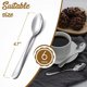 thumbnail image 2 of 48 Piezas de Cuchara de Café Expreso, Mini Cuchara de Café de Acero Inoxidable de 4.7 Pulgadas, Cuchara de Postre, 2 of 5
