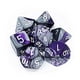 thumbnail image 1 of DND Dice Set-Chessex DyD Dice-16mm Gemini Purple, Steel, and Chessex Chessex, 1 of 1
