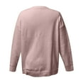 thumbnail image 4 of Wdgfv Holiday Women's Pullover Sweater Women's Soft Knit Pullover Sweater Long Sleeve Casual Comfortable Everyday Wear Warm Winter Fall Tops Versatile, 4 of 5