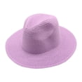 thumbnail image 2 of Shadoumai Straw Hats for Women Men Casual Beach Hats Outdoor Stretchy Hat Summer Packable Hat with Wide Brim, 2 of 7