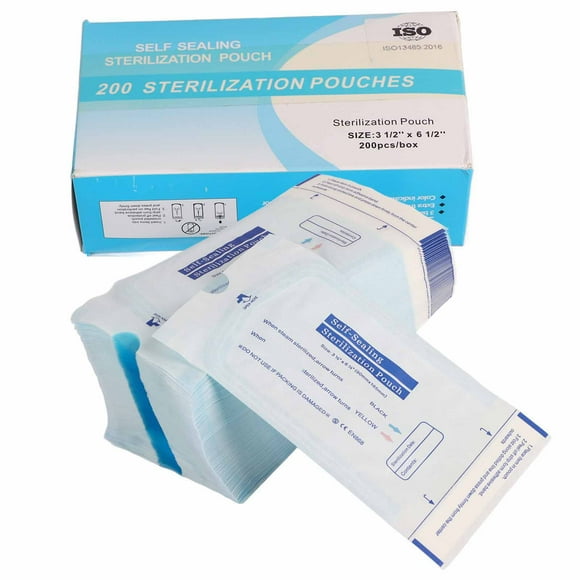 Self Sealing Cleaning Pouch, Hygienic Disposable Tool Self Sealing Pouch for Equipment