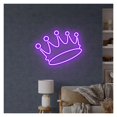 thumbnail image 2 of Letrero De Neón Con Forma De Corona Luz Para Bodas Compromisos Fiestas De Cumpleaños Bares Cervezas Dormitorios Hoteles Decoración De Pared 40cmx28cm, 2 of 3