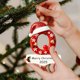 thumbnail image 4 of xihome Juego de 26 adornos navideños acrlicos con el alfabeto para decorar el rbol de Navidad (DIY), 4 of 9
