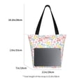 thumbnail image 3 of Honeii Retro Floral Print Women Top Handle Satchel Handbags,Fashion Handbag,Messenger Tote Bag Purse for Women,Shoulder Bag Handbag for Travel, Work, 3 of 6
