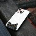 thumbnail image 4 of FINCIBO Soft Rubber Protector Cover Case for Apple iPhone 13 mini 5.4" 2021 (NOT FIT Apple iPhone 13 Pro 6.1" 2021/iPhone 13 6.1" 2021/iPhone 13 Pro Max 6.7" 2021), Animal Black Bombay Kitten Cat, 4 of 5