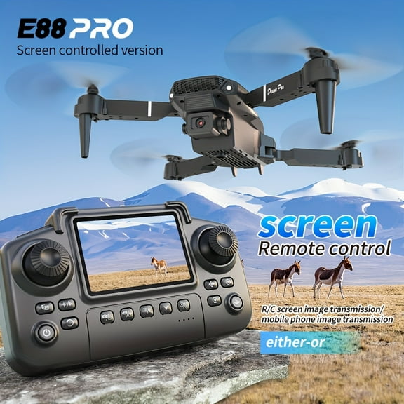 E88 PRO Mini Drone with Upgraded Remote | Stable Flight & Simple Operation | Lightweight Portable Quadcopter | Ideal Beginner Drone & Holiday Gift