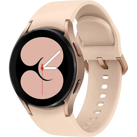 Pre-Owned Samsung Galaxy Watch4 (GPS)   Cellular 40mm Pink Gold Aluminum Case with Pink Gold Band
