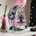 thumbnail image 6 of DAMAI 2D Acrylic Witch Decor Gothic Tabletop Centerpiece Halloween Rose Moon Witch Party Decoration Spooky Home Accent with Stand For Horror Themed Displays Unique Gift for Horror Fans, 6 of 8