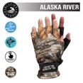 thumbnail image 2 of Glacier Outdoor Alaska River Series Fingerless Windproof Non-Slip Fishing Gloves Realtree EDGE L, 2 of 6