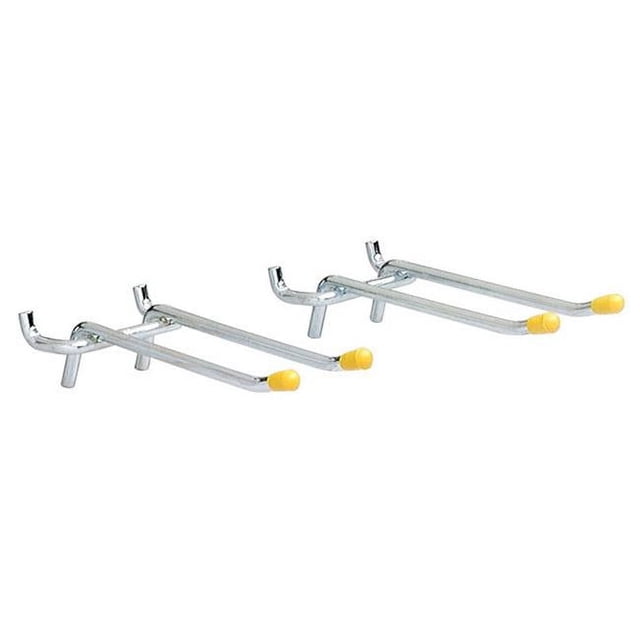 Lehigh Group 18444 2 Count 4 in. Double Arm Pegboard Hooks