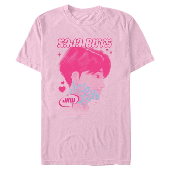 Mens KPop Demon Hunters Jinu Saja Profile T Shirt