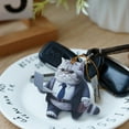 thumbnail image 2 of Handmade Animal Plush Car Pendant for Rearview Mirror Keychain and Bag Charm Gift, 2 of 8