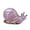 Pink, variant on Faux Crystal Snail Figurine Colorful Natural Stone Snail Statue Mini Hand Carved Healing Snail Ornament Home Office Desktop Decoration