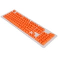thumbnail image 2 of Teclas de 106 Teclas Bling Bling OEM Altura Dos colores Inyección firmeza Teclas opacas OPQ para teclado mecánico de 61/87/104 Teclas Naranjas Rojas Negras, 2 of 12