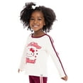 thumbnail image 2 of Wonder Nation Hello Kitty Baby and Toddler Girls Cotton Graphic Tee with Long Sleeves, Sizes 12M-3T, 2 of 8