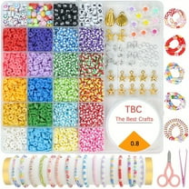 TBC The Best Crafts 4000  Candy-Scented Clay Beads for Girls Jewelry Making