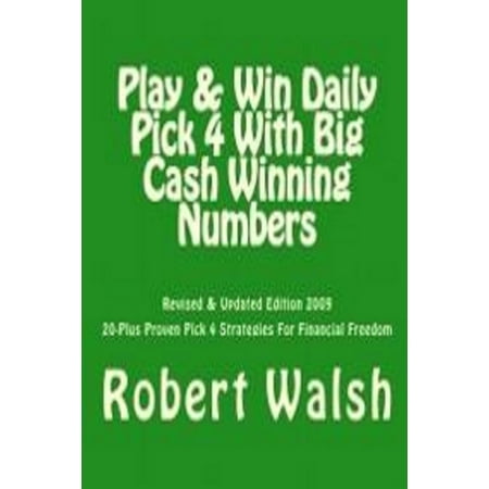 Play & Win Daily Pick 4 With Big Mega Cash Winning Numbers - (Best Pick 4 Numbers)