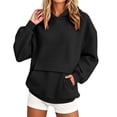 thumbnail image 2 of SYwaren Oversized Sweatshirt for Women Pullover Hoodie Casual Long Sleeve Tops, 2 of 7
