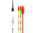 thumbnail image 1 of Kuymtek Flotador mordedura eléctrica Luminous Carp Fish Stick Bobber Aparejos pesca (AK-12), 1 of 7