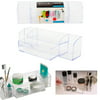 Bathroom Medicine Cabinet Organizer 5 Compartments Clear Drawer Makeup Storage