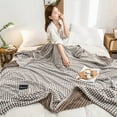 thumbnail image 3 of Needhep Microfiber Fleece Blankets Soft Blankets Queen Size,Independence Day Fleece Blanket,Queen Size Throw Blanket, Decorative Fur Throw Blanket (Coffee), 3 of 5