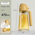 thumbnail image 1 of Pulverizador de aceite de oliva Premium de 470ml, dispensador de aceite de vidrio versátil for cocinar, hornear y asar, 1 ud., 1 of 2