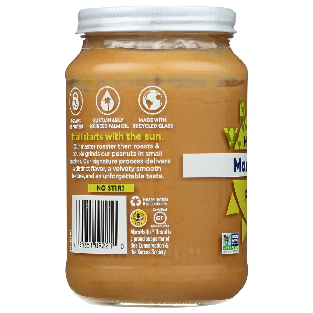 Maranatha Peanut Butter No Stir No Sugar 16 oz (Pack Of 6)