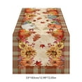 thumbnail image 3 of YIKA 13x72 Inch Fall Table Runner Thanksgiving Harvests Table Runner Autumns Pumpkin Maple Leaf Runners For Home Kitchen Dining Party Decoration C, 3 of 6